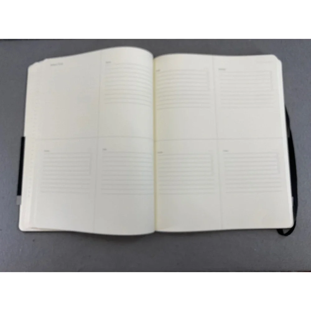 Moleskine Project Planner Undated Black Hard  PRO 7.5 x 10